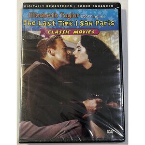The Last Time I Saw Paris DVD 1954 Classic Film Elizabeth Taylor Van Johnson NEW